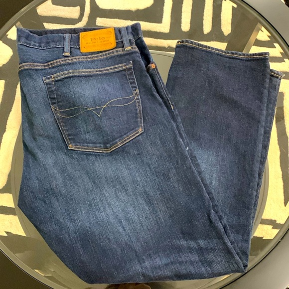 Men’s POLO RALPH LAUREN Jeans The Varick Slim Straight 40x30 - Picture 1 of 6